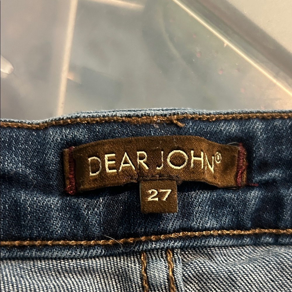 Dear John Dark Blue Ankle Jeans - Picture 3 of 4